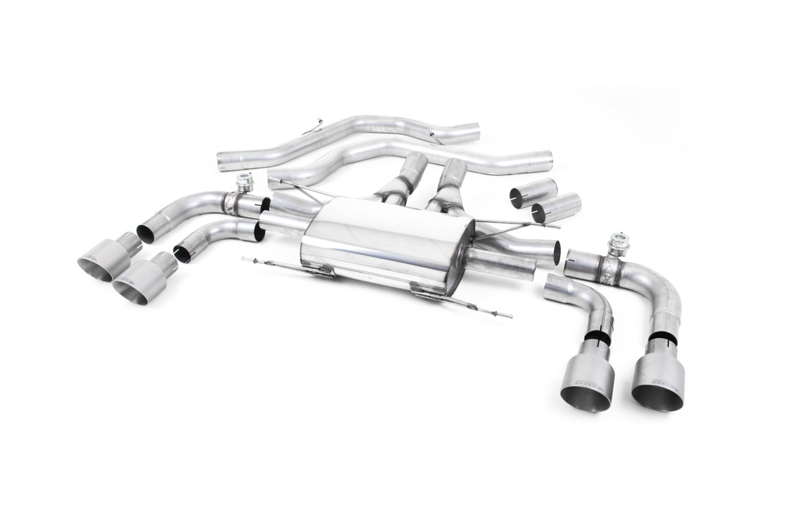 Alfa Romeo Giulia Quadrifoglio 2.9 V6 Bi-Turbo (Non-GPF Models) Exhaust System – view 9