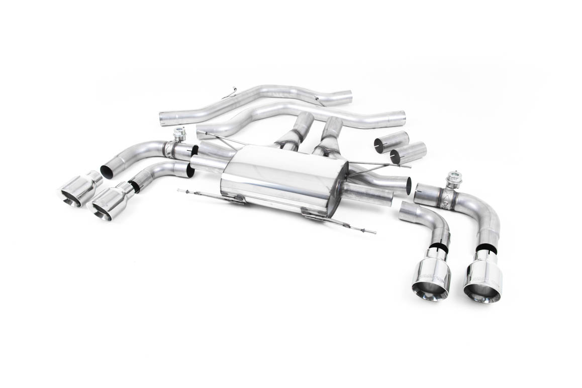 Alfa Romeo Giulia Quadrifoglio 2.9 V6 Bi-Turbo (Non-GPF Models) Exhaust System – view 4
