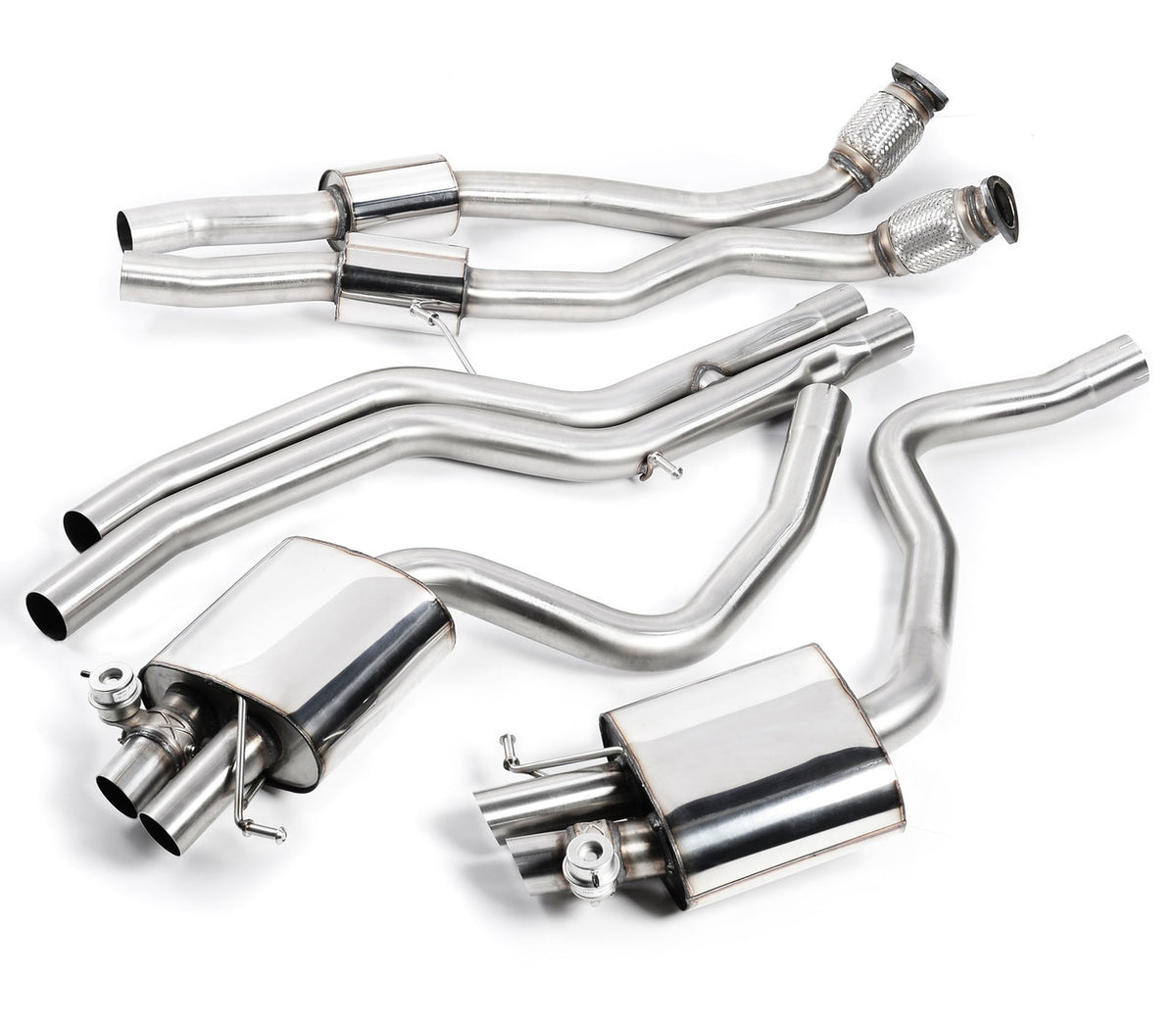 Audi RS4 B8 4.2 FSI Quattro Avant Large Bore Downpipe