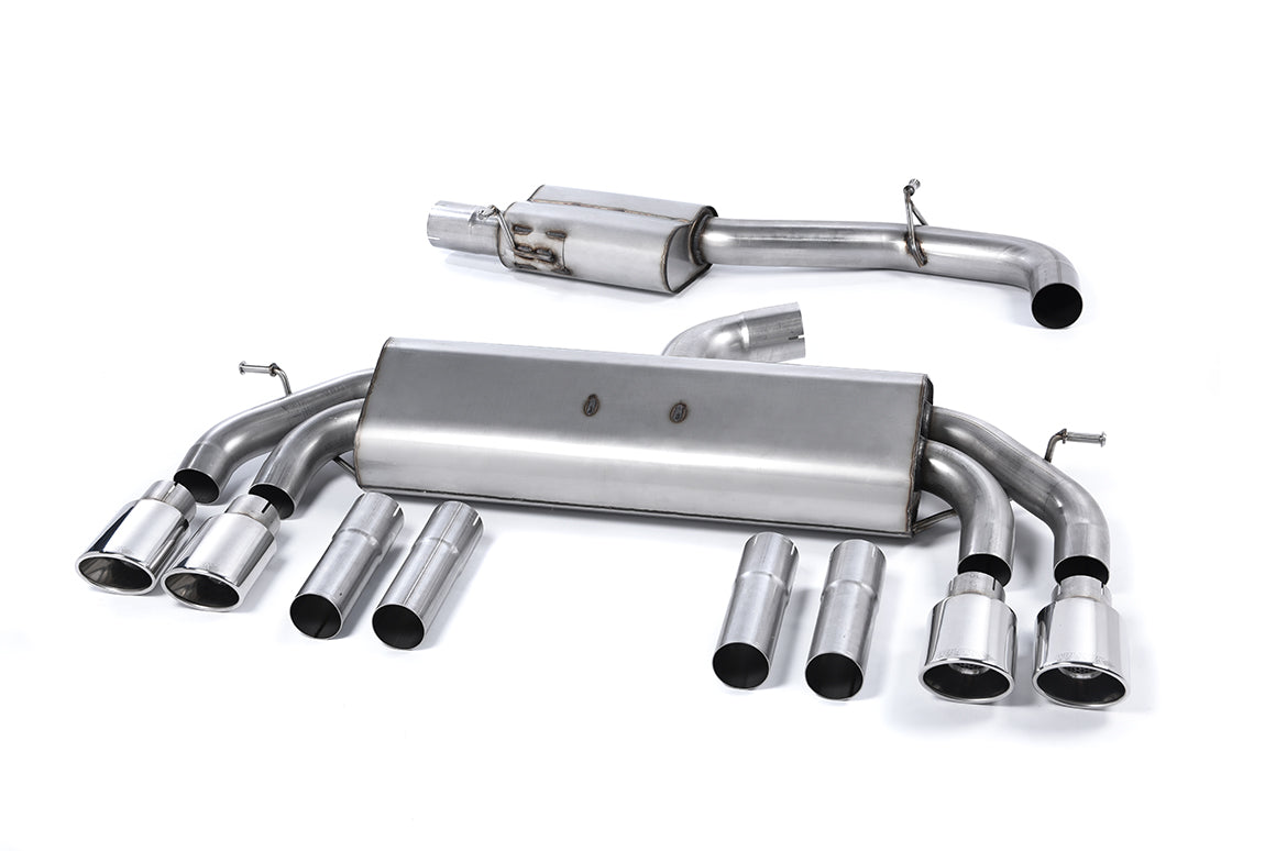 Audi S3 2.0 TFSI Quattro Saloon & Cabrio 8V/8V.2 (Non-GPF Models) Silencer – view 12