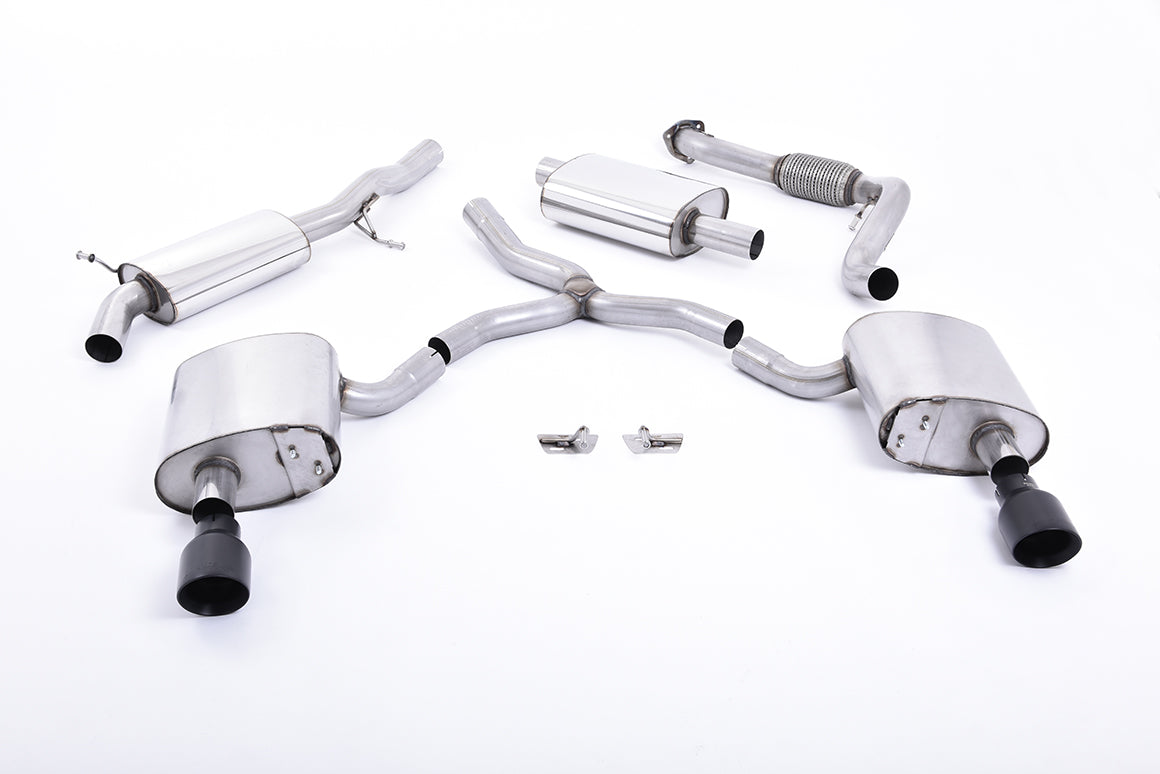 Audi A4 2.0 TFSI B9 Quattro Saloon & Avant (Non-GPF Models Inc Mild Hybrid & Without Brace Bars) Exhaust System (Without Brace Bars) – view 6
