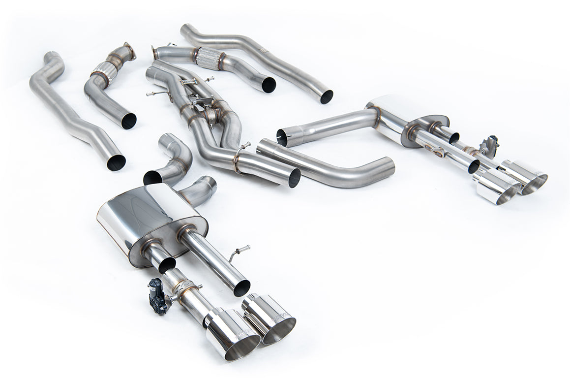 Audi S8 D5 4.0 TFSI V8 Saloon / Sedan (OPF/GPF UK/Euro Models) Particulate Filter-back – view 3