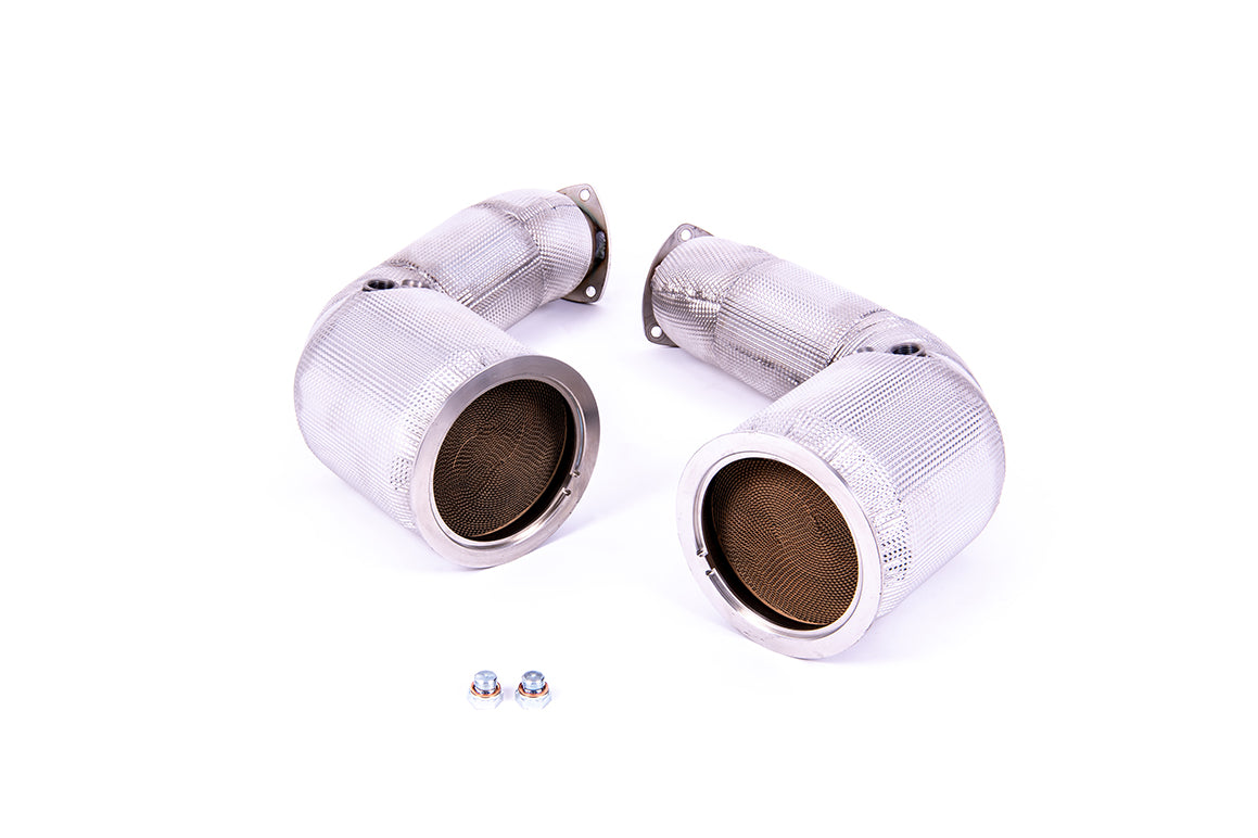 Audi RSQ8 4.0 V8 Bi-Turbo (Non-GPF Models) Large Bore Downpipe – view 2