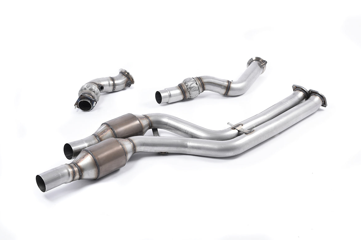 BMW 3 Series F80 M3 & M3 Competition Saloon (Non-GPF Models) Large Bore Downpipe – view 2
