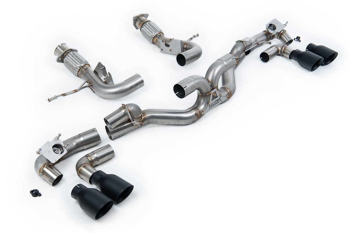 Chevrolet Corvette Stingray (C8) 6.2L V8 & E-Ray Hybrid (Non-GPF Models) Exhaust System – view 4