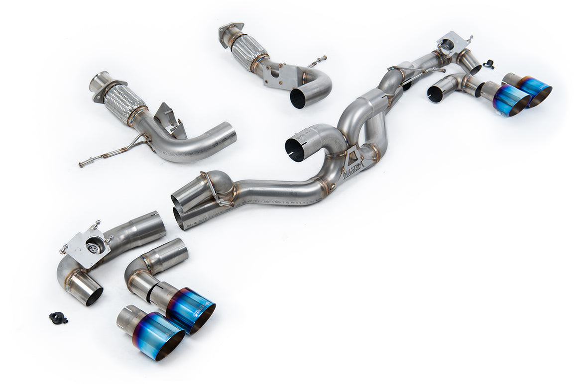 Chevrolet Corvette Stingray (C8) 6.2L V8 & E-Ray Hybrid (Non-GPF Models) Exhaust System – view 3