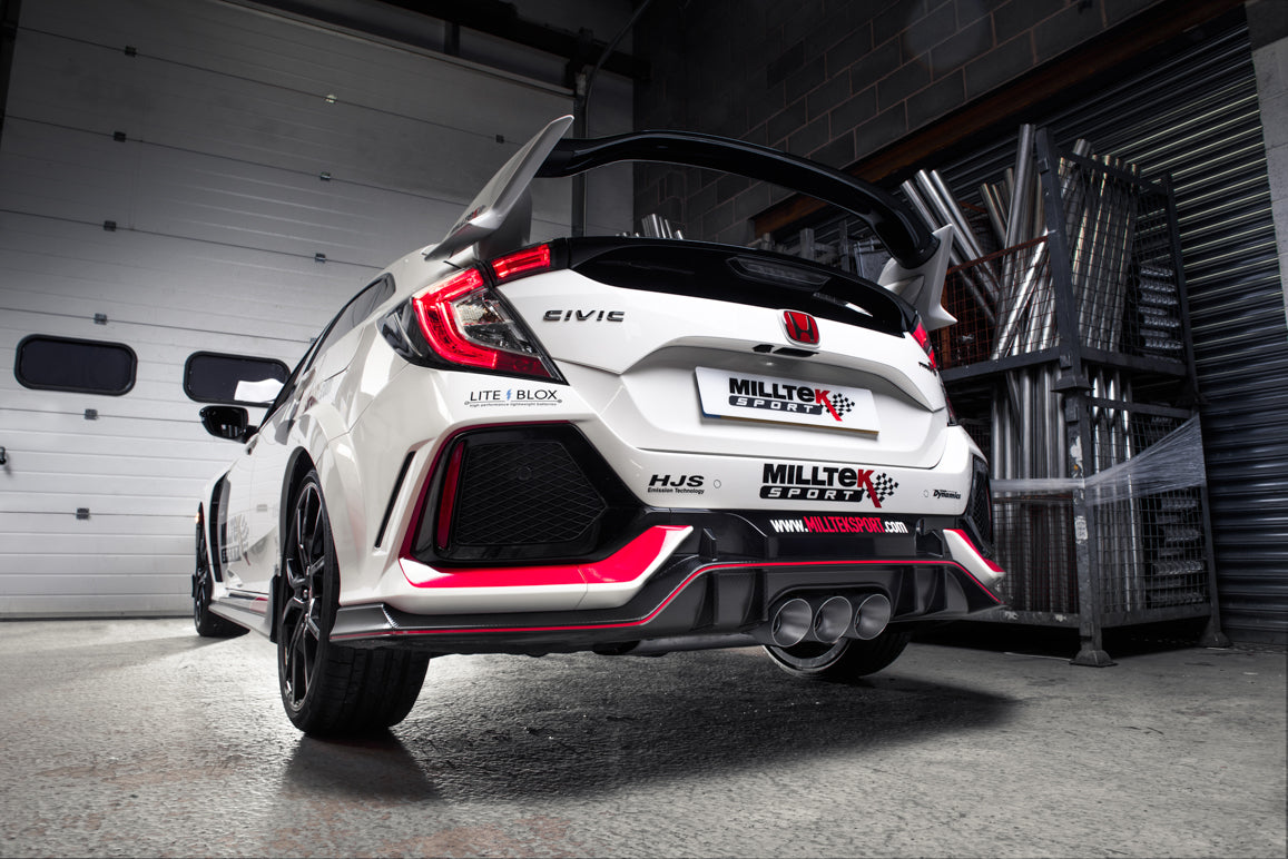 Honda Civic Type R FK8 2.0 i-VTEC (Both OPF/GPF & Non OPF/GPF Models) Cat-back – view 5